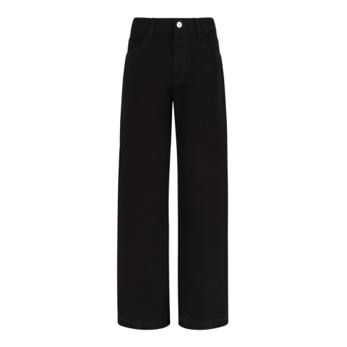 Black Straight Jeans