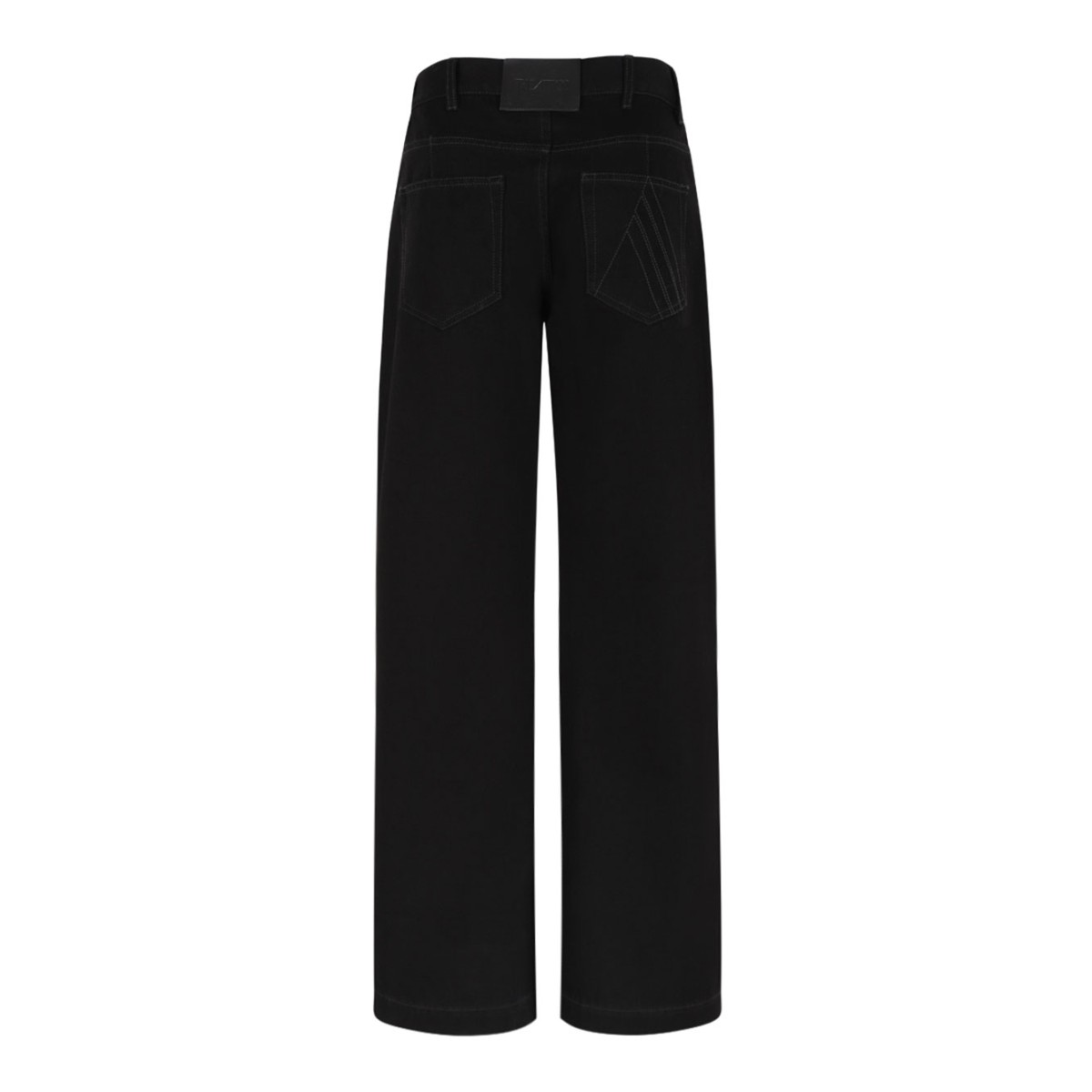 Black Straight Jeans