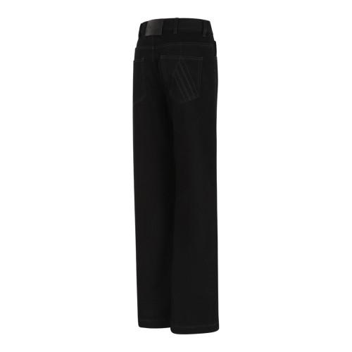 Black Straight Jeans