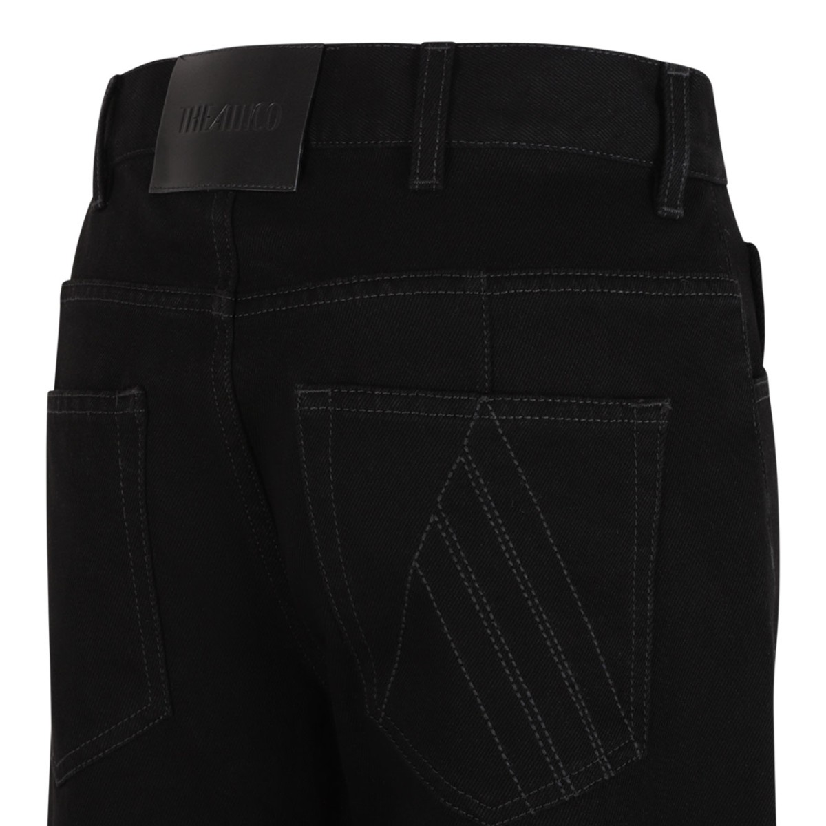 Black Straight Jeans