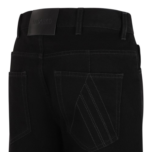 Black Straight Jeans