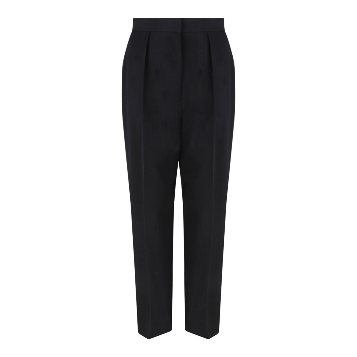 Black High-Waisted Trousers