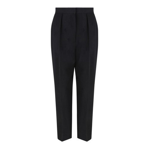 Black High-Waisted Trousers