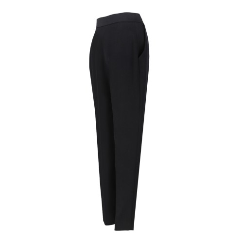 Black High-Waisted Trousers