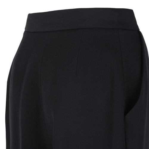 Black High-Waisted Trousers