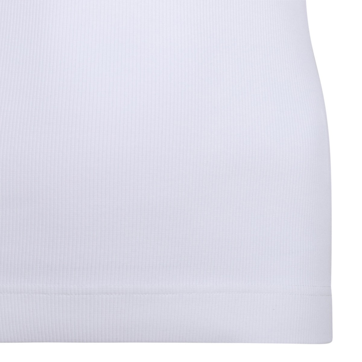 White 4G Plaque Tank Top