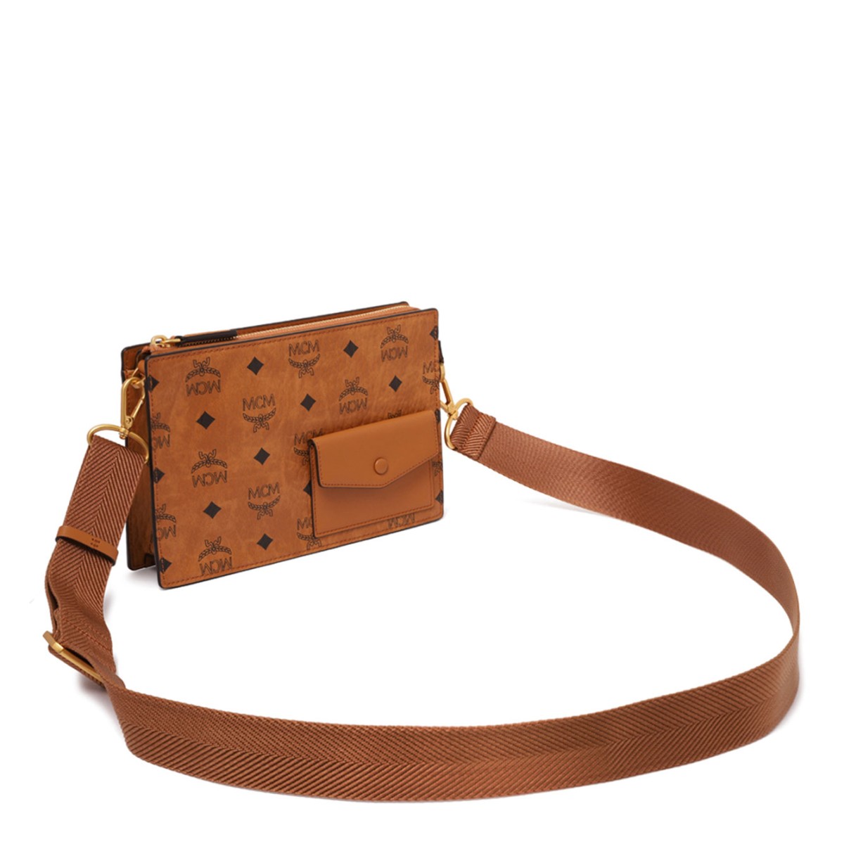 Cognac Arem Small Shoulder Bag