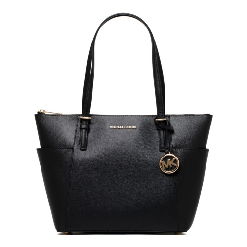 Black Jet Set Tote Bag