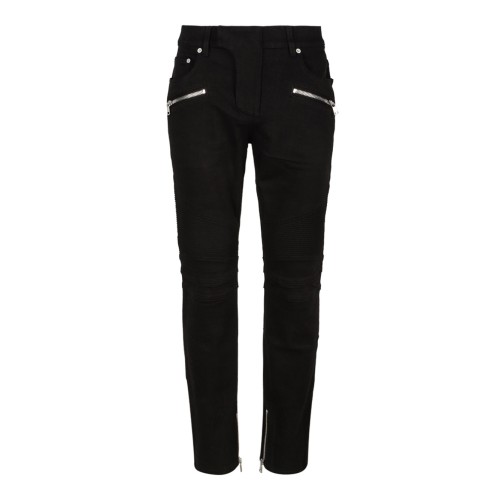 Black Biker Jeans