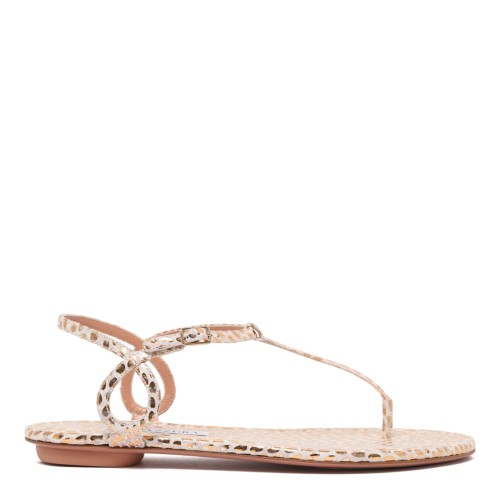 Soft Gold Almost Bare Sandals