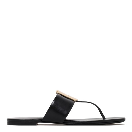 Black Georgia Sandal