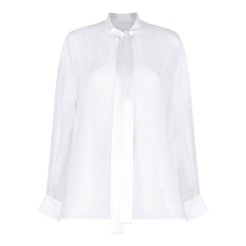 White Chiffon Shirt