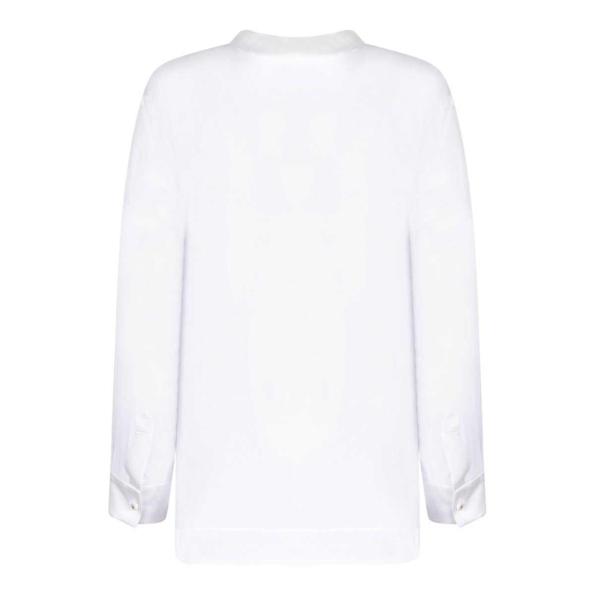 White Chiffon Shirt