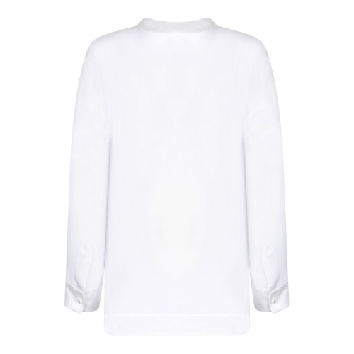 White Chiffon Shirt