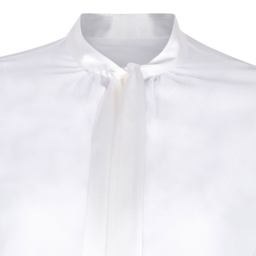 White Chiffon Shirt
