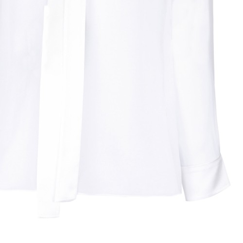 White Chiffon Shirt