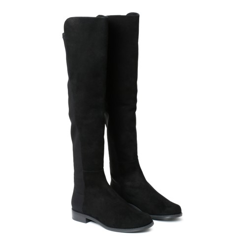 Black Reserve Over The Knee Boots