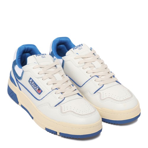 White and Blue CLC Sneakers 2