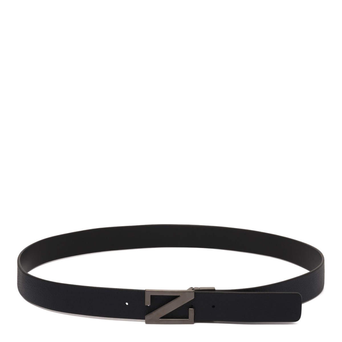 Midnight Monogram Buckle Belt