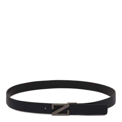 Midnight Monogram Buckle Belt