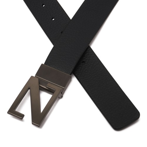 Midnight Monogram Buckle Belt 2