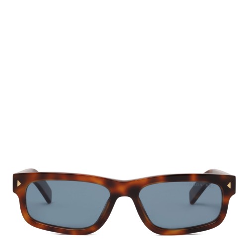 Brown Rectangular Sunglasses
