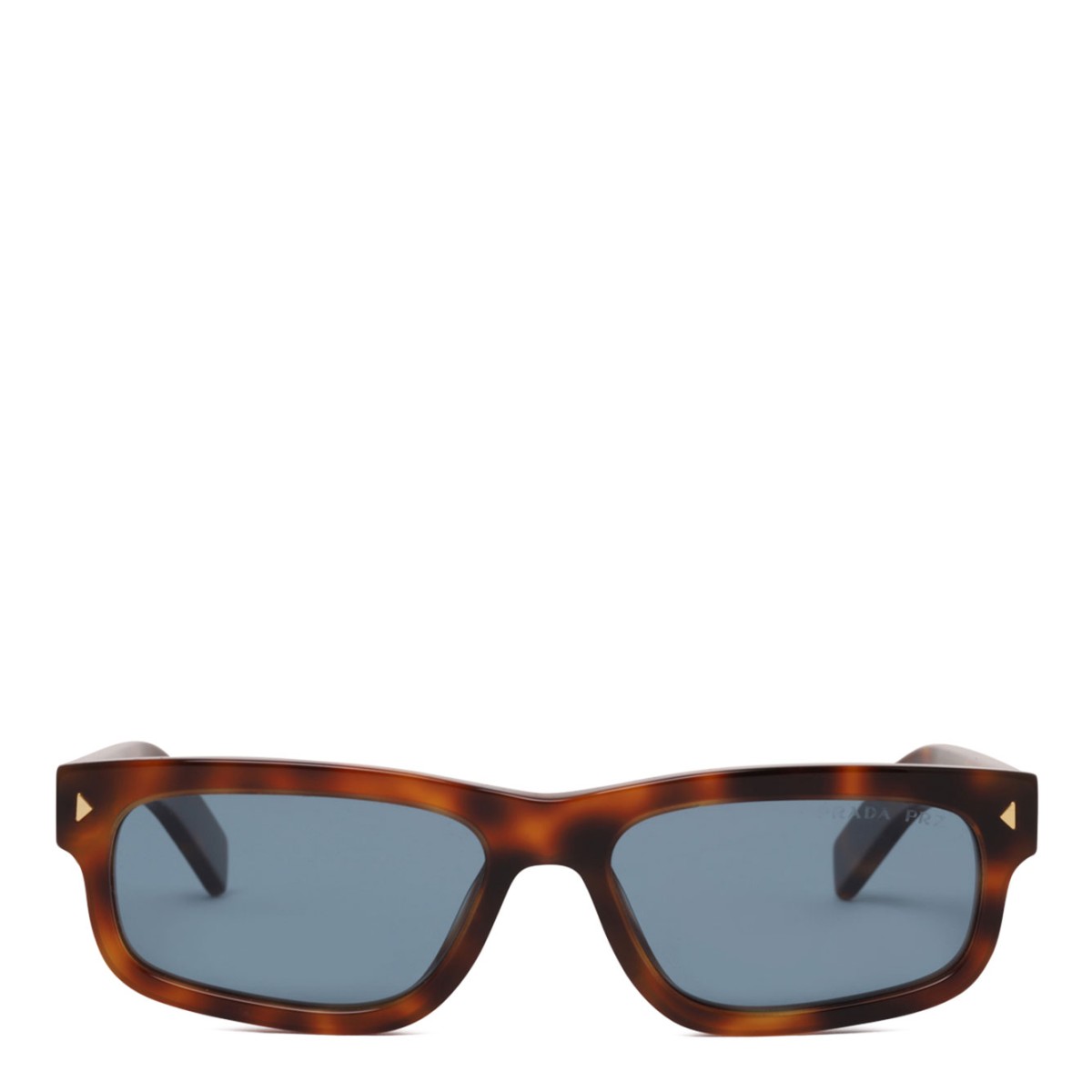 Brown Rectangular Sunglasses