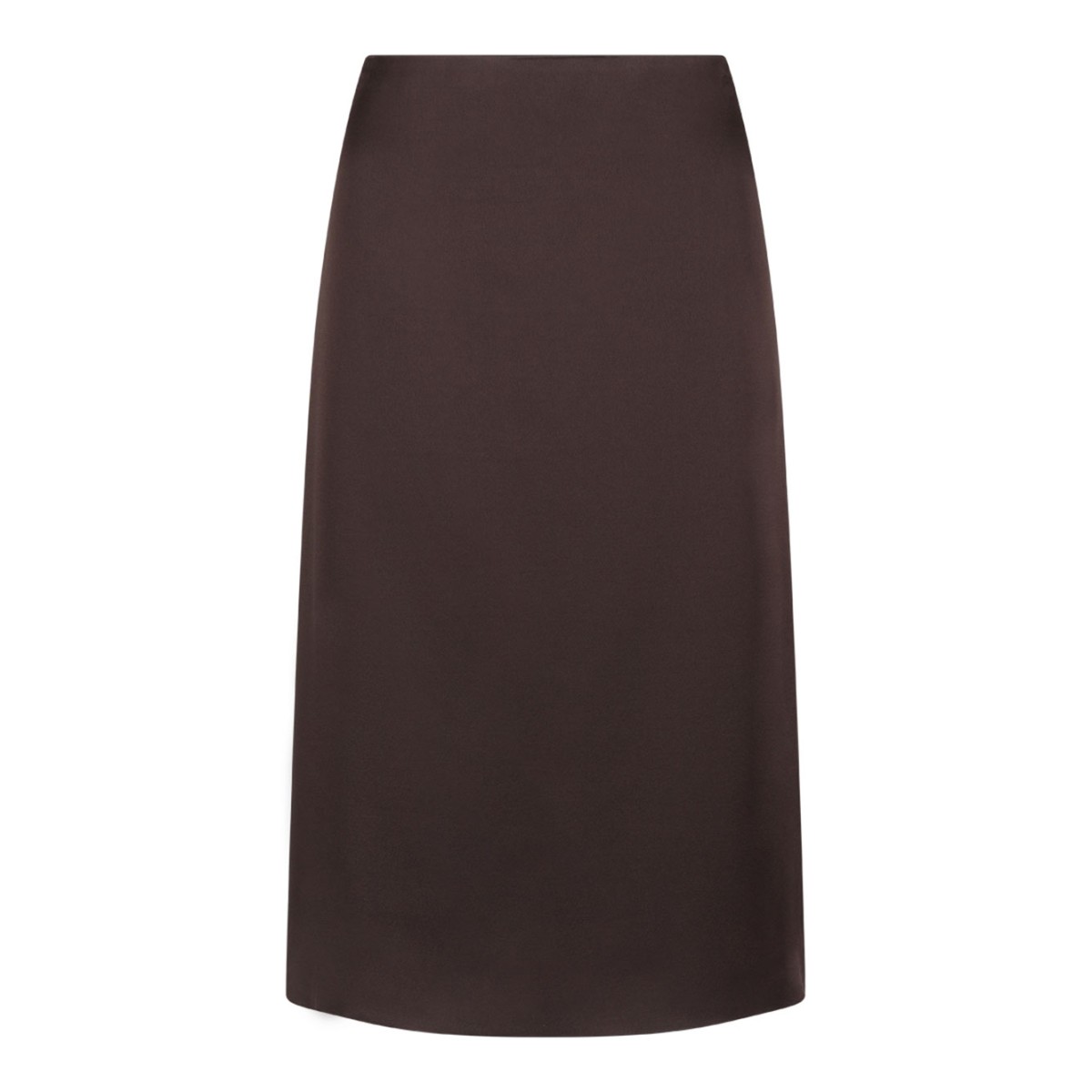 Deep Brown Pencil Skirt