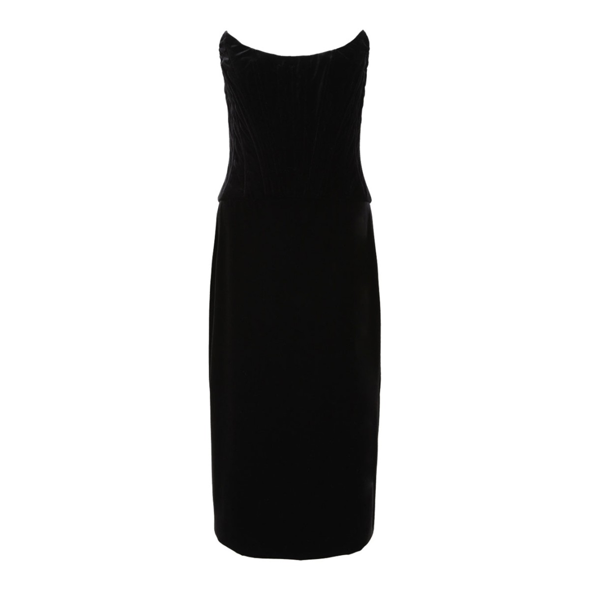 Black Strapless Dress