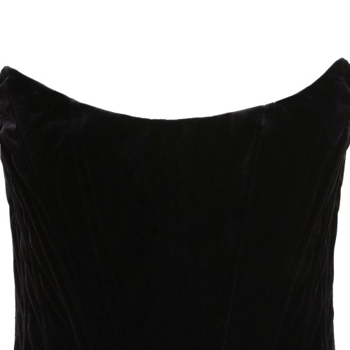 Black Strapless Dress