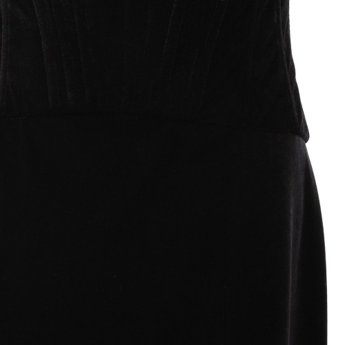 Black Strapless Dress