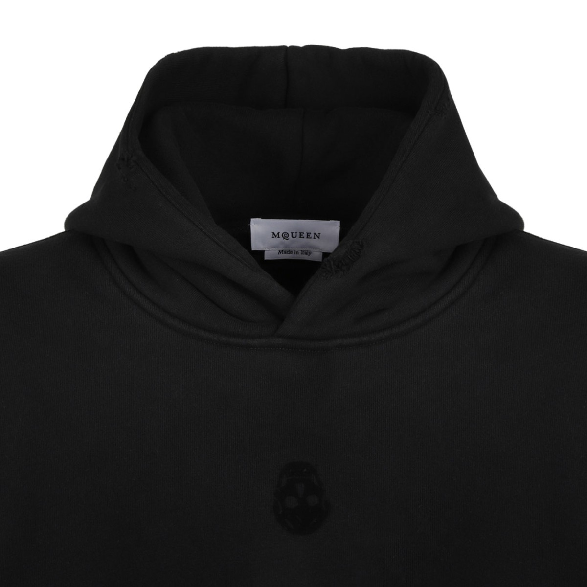 Black Selvedge Hoodie