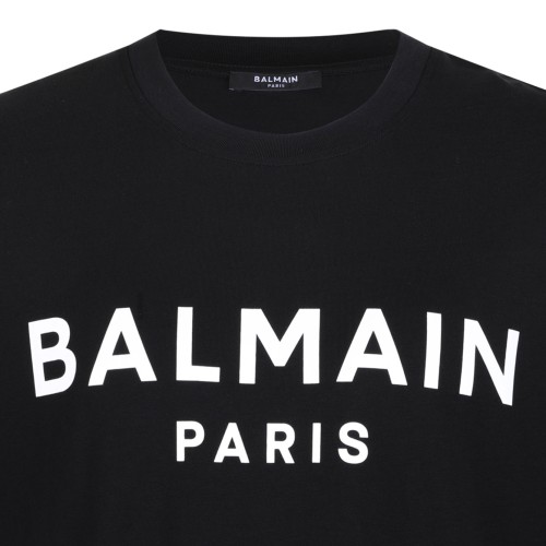 Black Logo Print T-Shirt