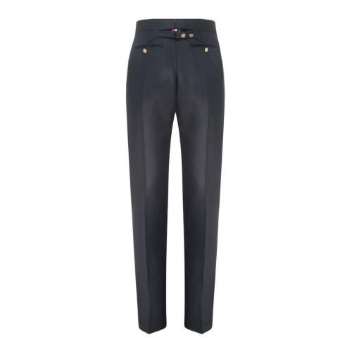 Navy Tailored Trousers 2