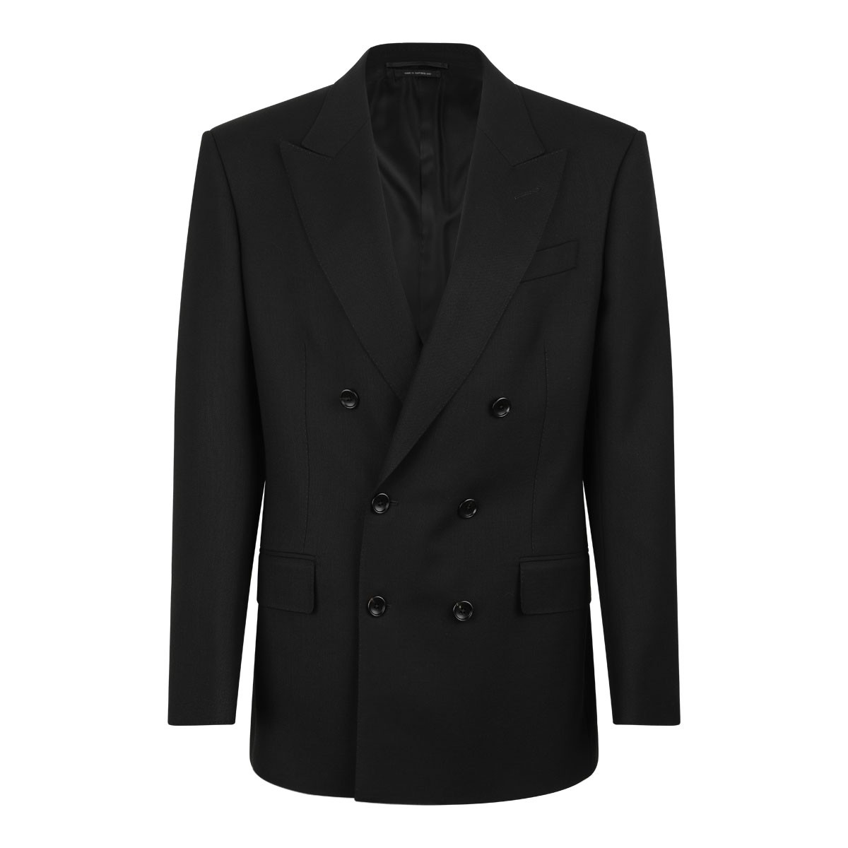 Black Double Breasted Jacket