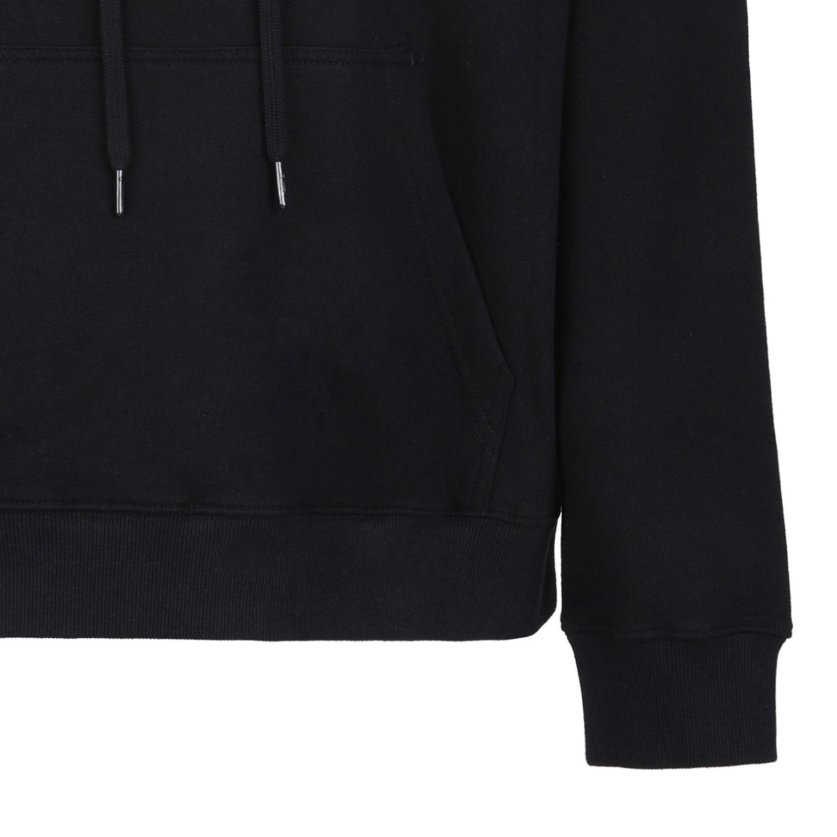 Black Biggie Hooded Sweatshirt