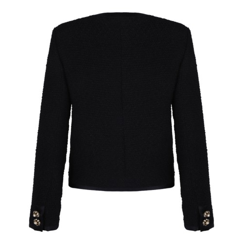Black Knitted Jacket 2