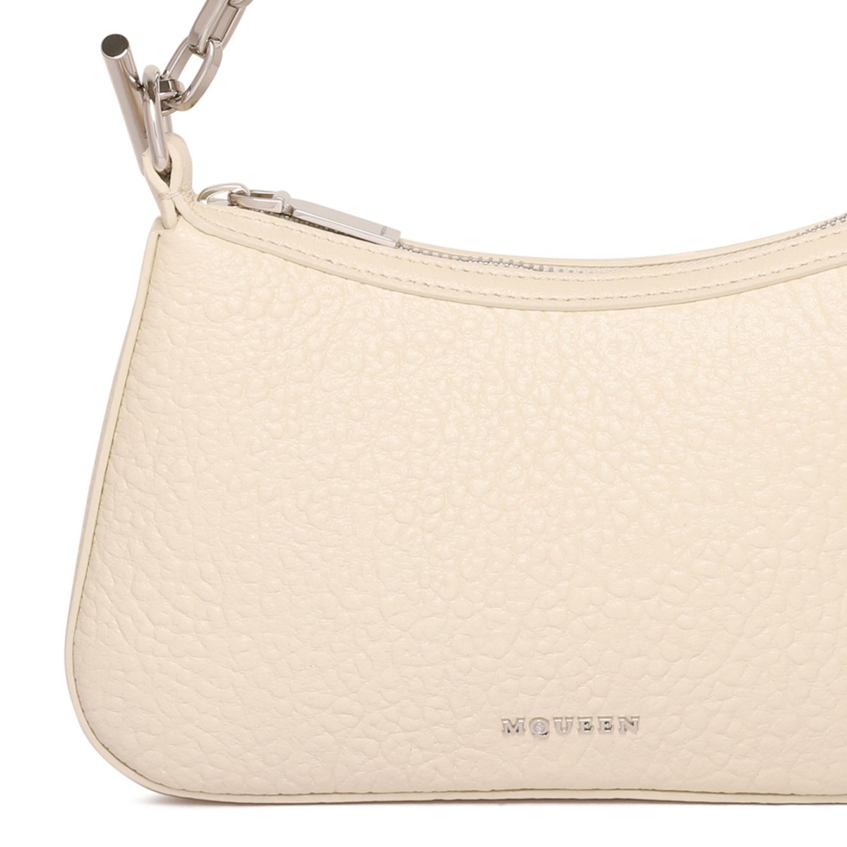 Cream Mini Clutch Bag