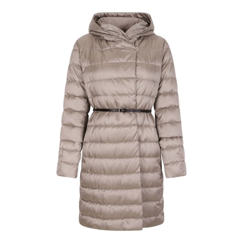 Light Reversible Water-Repellent Satin Duvet Down Jacket