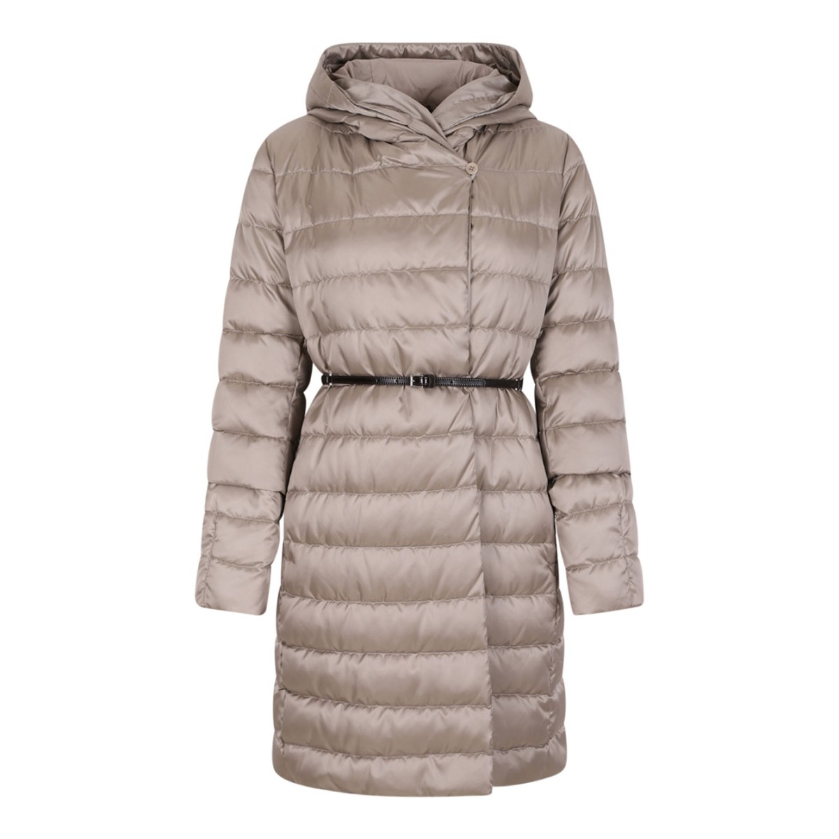 Light Reversible Water-Repellent Satin Duvet Down Jacket