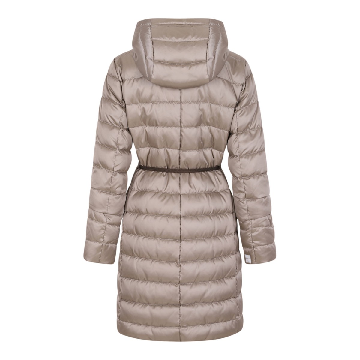 Light Reversible Water-Repellent Satin Duvet Down Jacket