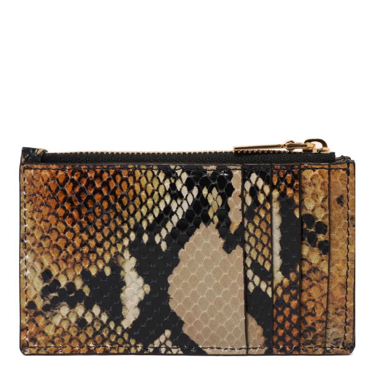 Snake Print Card Holder