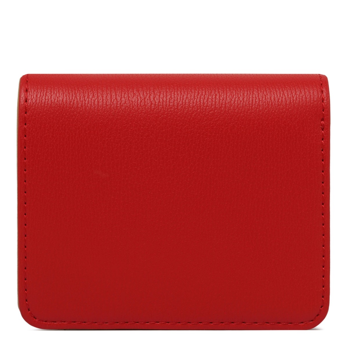 Red Logo Lettering Wallet