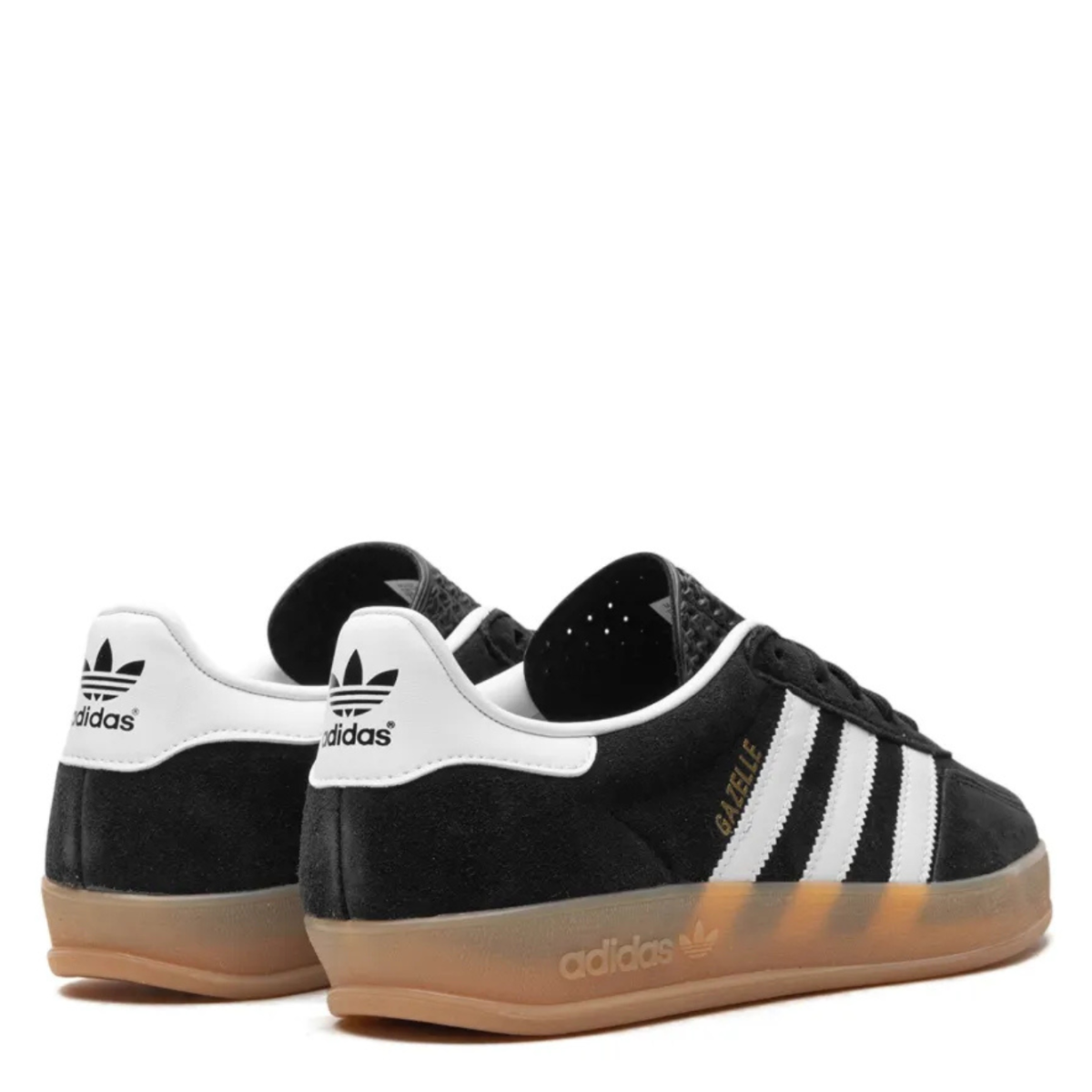 Black and White Gazelle Indoor Sneakers