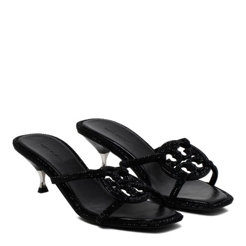 Black Miller Pav Bomb Sandal