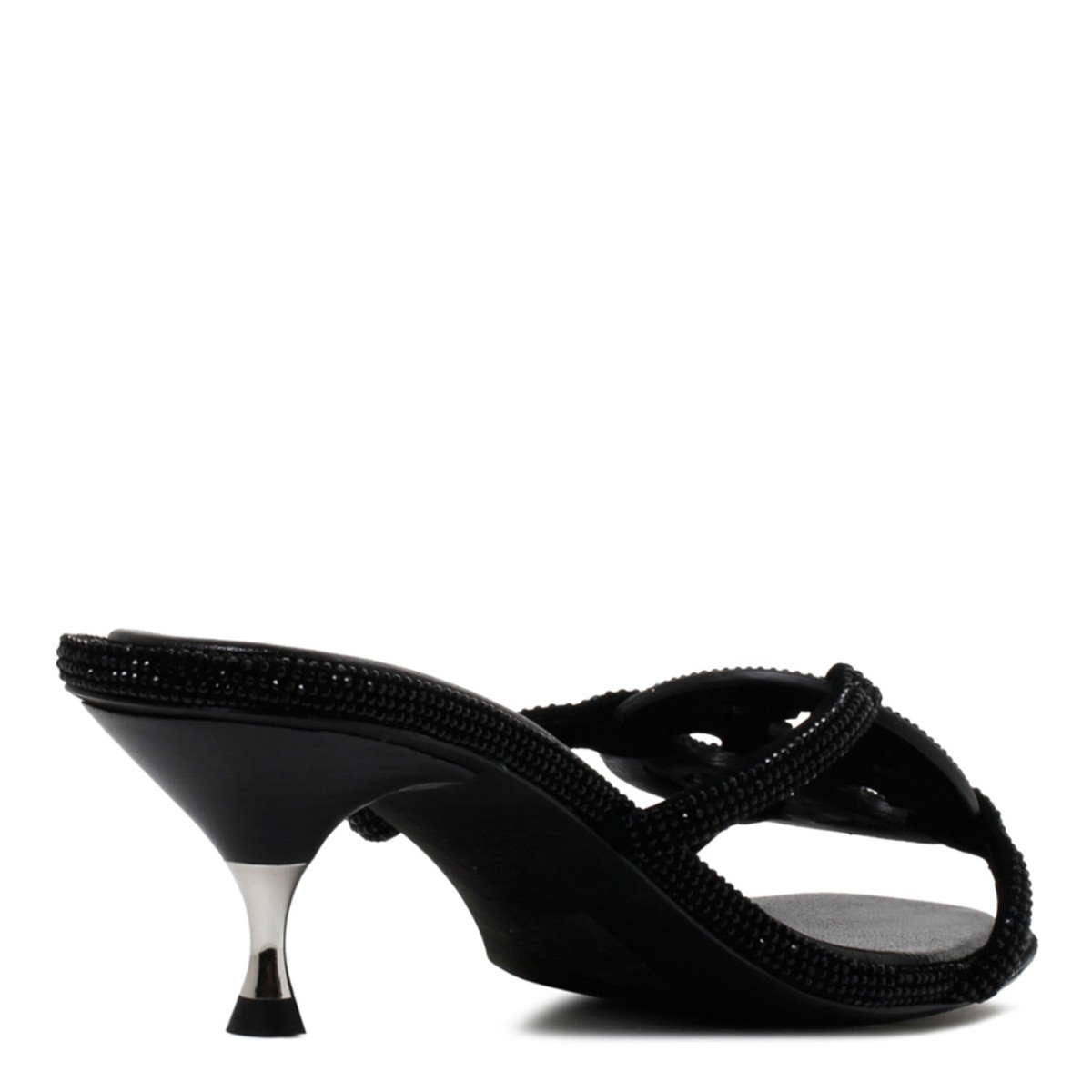 Black Miller Pav Bomb Sandal