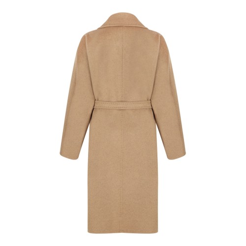 Camel Coat With Unstructured Line 2