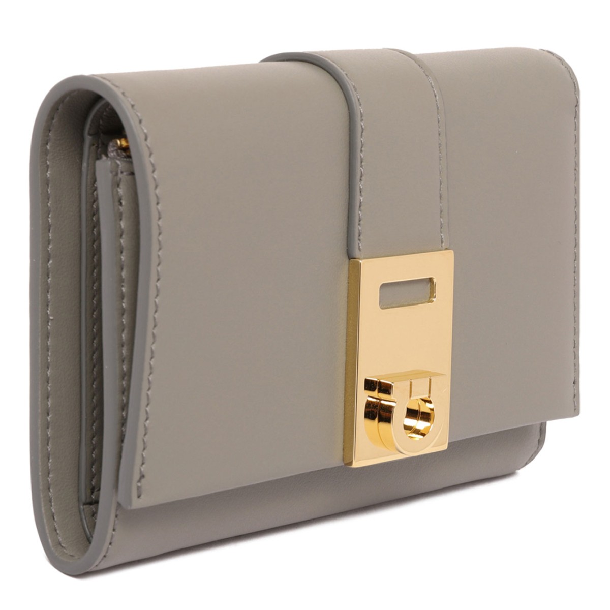 Ash Grey Hug Compact Wallet