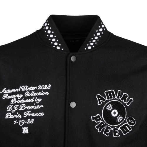 Black Varsity Jacket