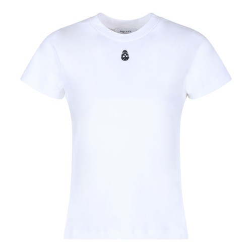 White Cut & Sew T-Shirt